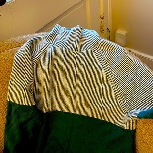 Merino/ Cashmere blend cowl neck sweater